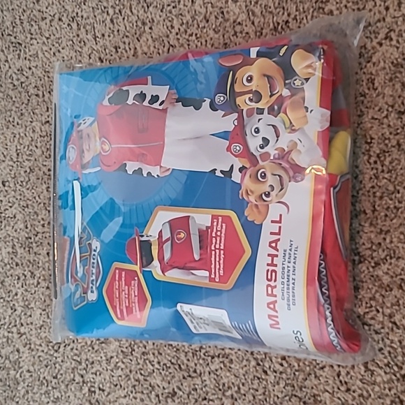 Nickelodeon Paw Patrol Marshall Child Costume Size Extra Small 4-5 - Picture 13 of 13